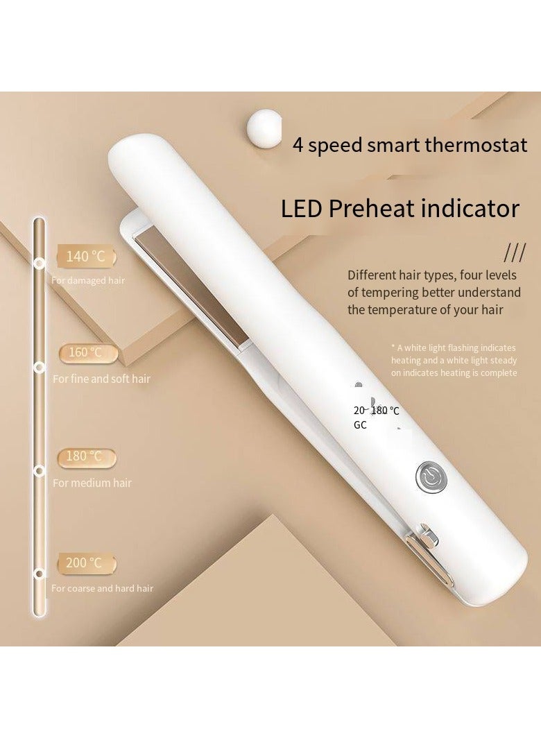 general Wireless Charging Hair Straightener & Curler – USB-Powered Portable Styling Iron - Image 4