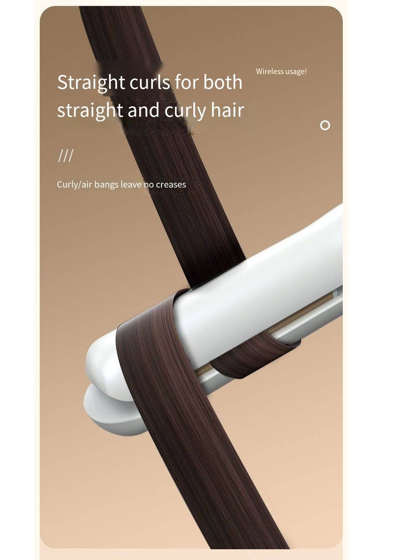 general Wireless Charging Hair Straightener & Curler – USB-Powered Portable Styling Iron - Image 3