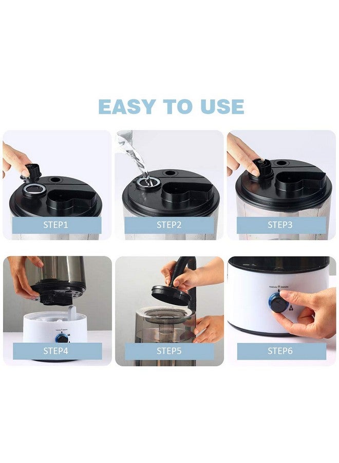 Calidaka Reptile Humidifier Pet Supplies Reptile Humidifier/Fogger Reptile Fogger With Extension Tube 4L Large Tank Suitable For A Variety Of Reptiles Amphibians - Image 4