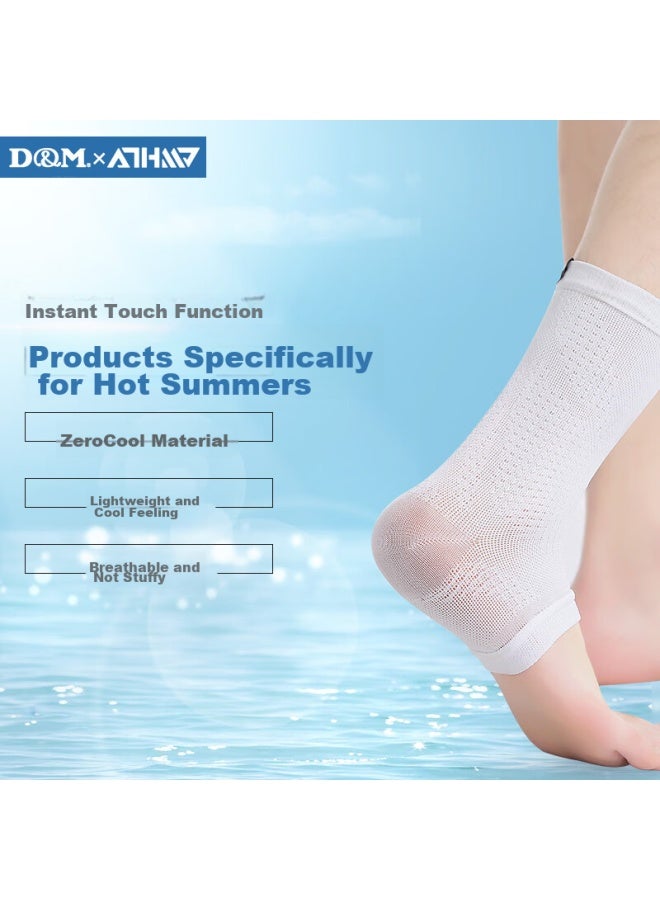DM D&m Sports Ankle Brace, Breathable Sprain Protection, Basketball Joint Support, Soccer Ankle Guard, Single Piece - Image 1
