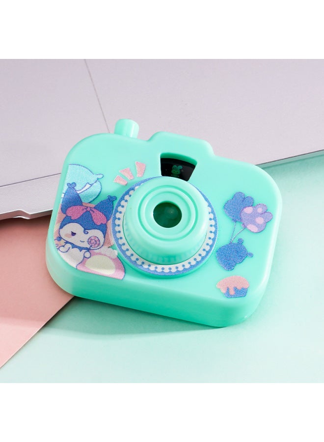 Creative Cartoon Projection Camera Keychain Pendant Luminous Small Camera Bag Accessories Doll Machine Supply Small Gifts 