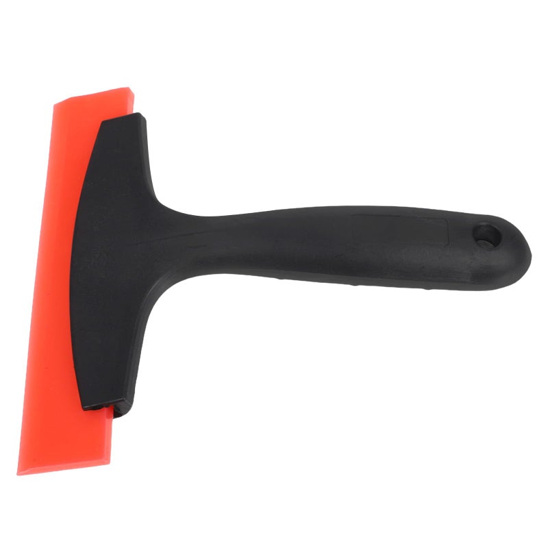 Red TPU Multi Purpose Squeegee Tool For Car Glass Window Cleaning Vinyl Wrap - Image 2