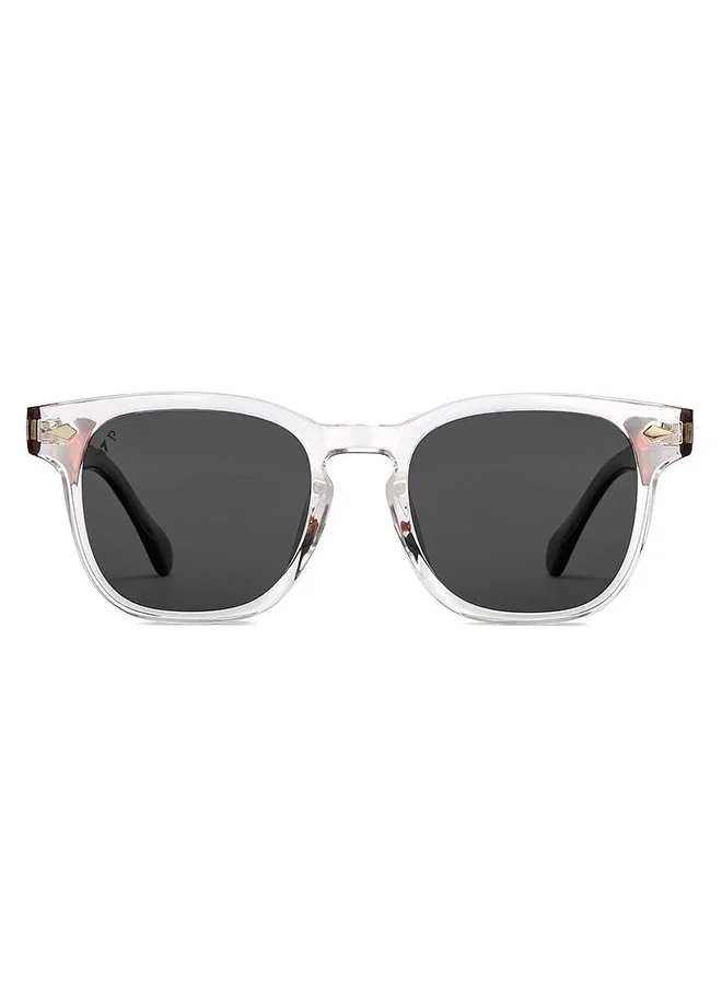 VINCENT CHASE Full Rim Square Classics Branded Latest And Stylish Sunglasses Polarized And 100% UV Protected Unisex Medium VC S16752