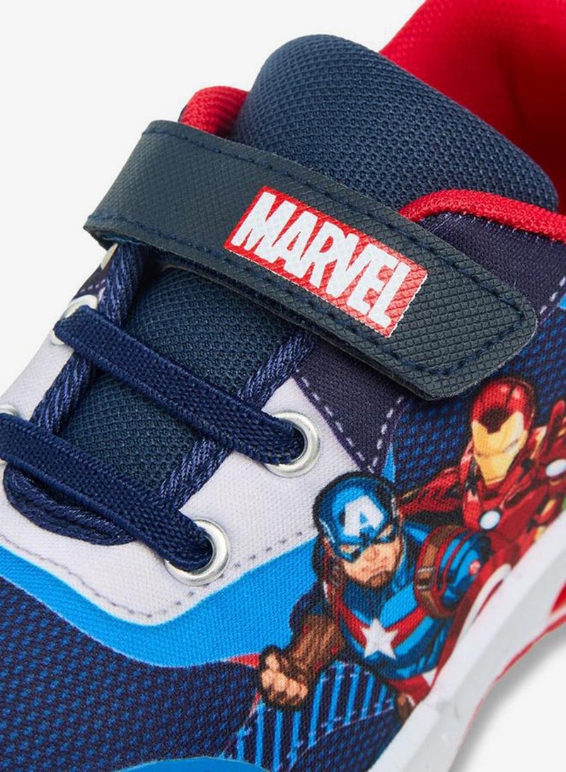 MARVEL Boys Hook & Loop Ankle Sneakers - Image 4
