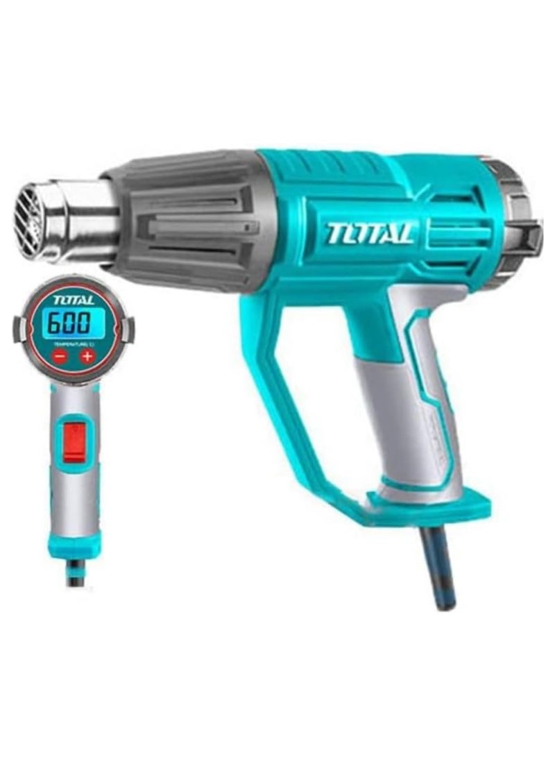 TOTAL Heat Gun 2000W Digital Temp Adjustment-TB20056 - Image 3