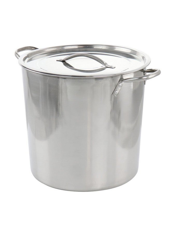 جيبسون ويتينغتون قدر مرق من ستانلس ستيل للاستخدام اليومي بغطاء فضي 16 كوارت 96330.01 - Image 1