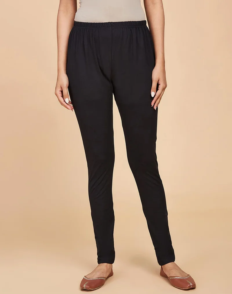 Fabindia Black Cotton Churidar
