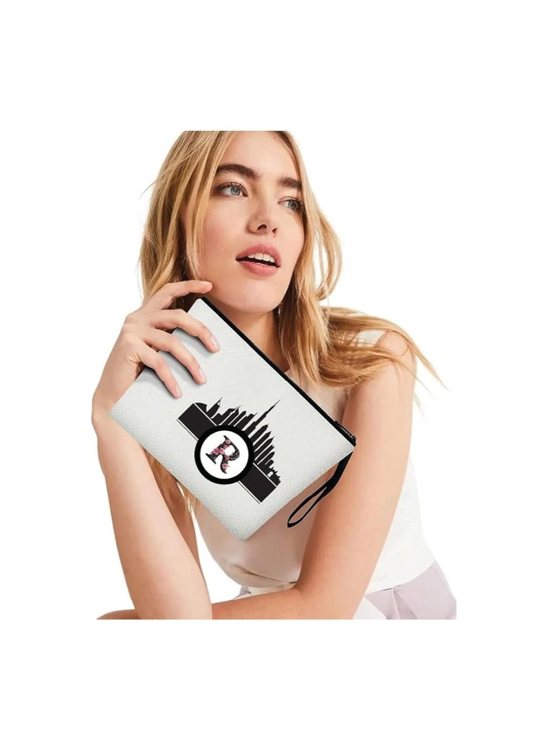 أفق دبي مع حقيبة مستحضرات التجميل الأولية ذات الحروف الأولى - حقيبة مكياج ذات الحروف الأولى - حقيبة مكياج أفق دبي - حقيبة مستحضرات التجميل للمسافرين - Image 3