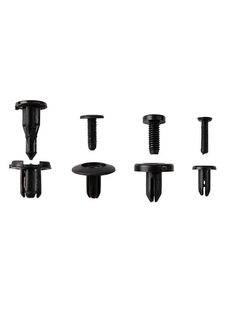 MR.SMART Mr Smart Car Trim Clip Retainer Assortment Kit, Black Plastic Push Rivets, 4-Layer Storage Box - Image 2