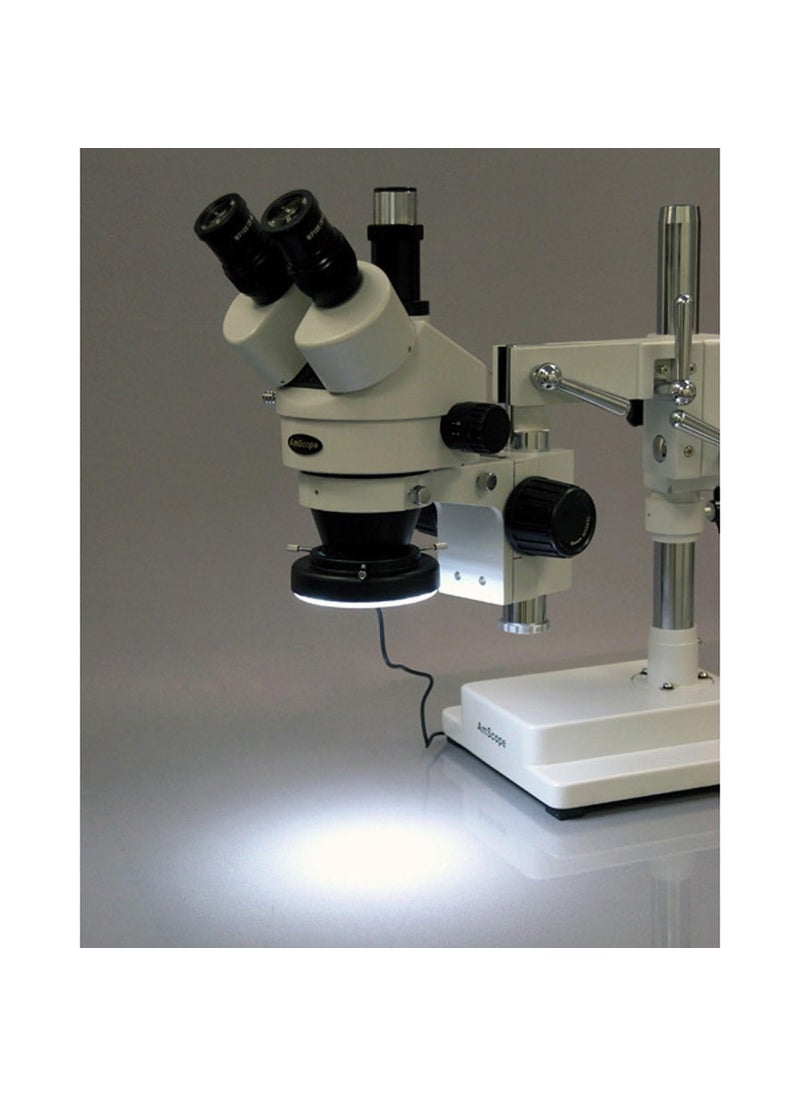 AmScope AmScope LED-64-ZK Microscope Ring Light with Adapter, white  - Image 5