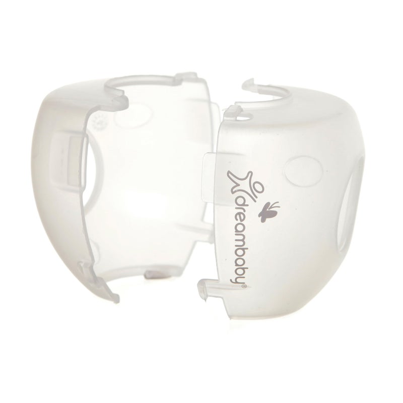 Dreambaby EZY-Fit Door Knob Child Proof Safety Covers - Fits Most Standard Doorknobs - Suitable for Push & Twist Locks - White - 3 Pack - Model L908 - Image 4