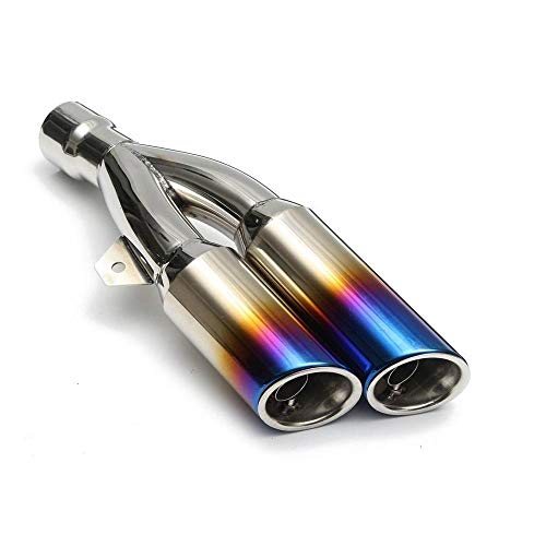 Spedy Bike Exhaust Muffler Multicolor Silencer for //Pulsar///Duke All Model Fitting. Indicator_Mirrorn1031 - Image 1