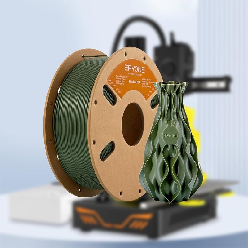 Red 1 75mm 1KG 3D Printer Filament High Speed 30 100mm s Reusable Spool - Image 3