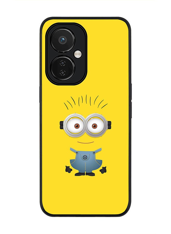 Stylizedd Rugged Black edge case for Nord CE 3 Lite, Slim fit Soft Case Flexible Rubber Edges Anti Drop TPU Gel Thin Cover -  Minion 3 - Image 1