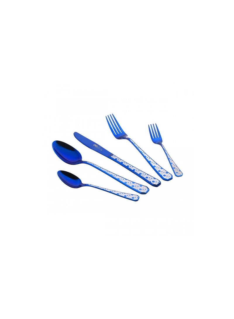 Oxford Turkish spoon set of 30 pieces - Oxford blue OX099 - Image 2