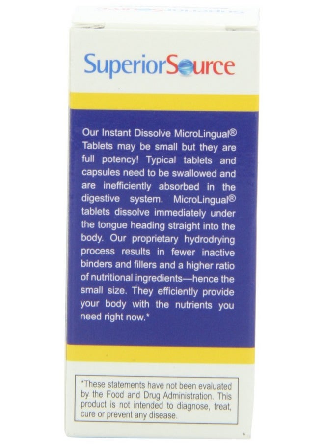 Superior Source Chromium Nutritional Supplements 500 Mcg 60 Count  - Image 3