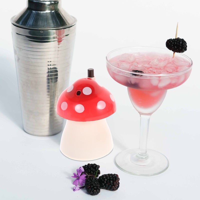 4pcs Toothpick Boxes Mushroom Shaped Toothpick Containers Automatic Toothpick Holder - Image 5