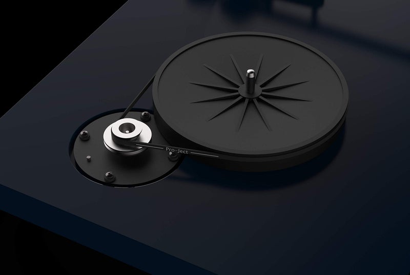 Pro-Ject Debut Carbon EVO, Audiophile Turntable with Carbon Fiber tonearm, Electronic Speed Selection and pre-Mounted Sumiko Rainier Phono Cartridge (High Gloss Black) - Image 4