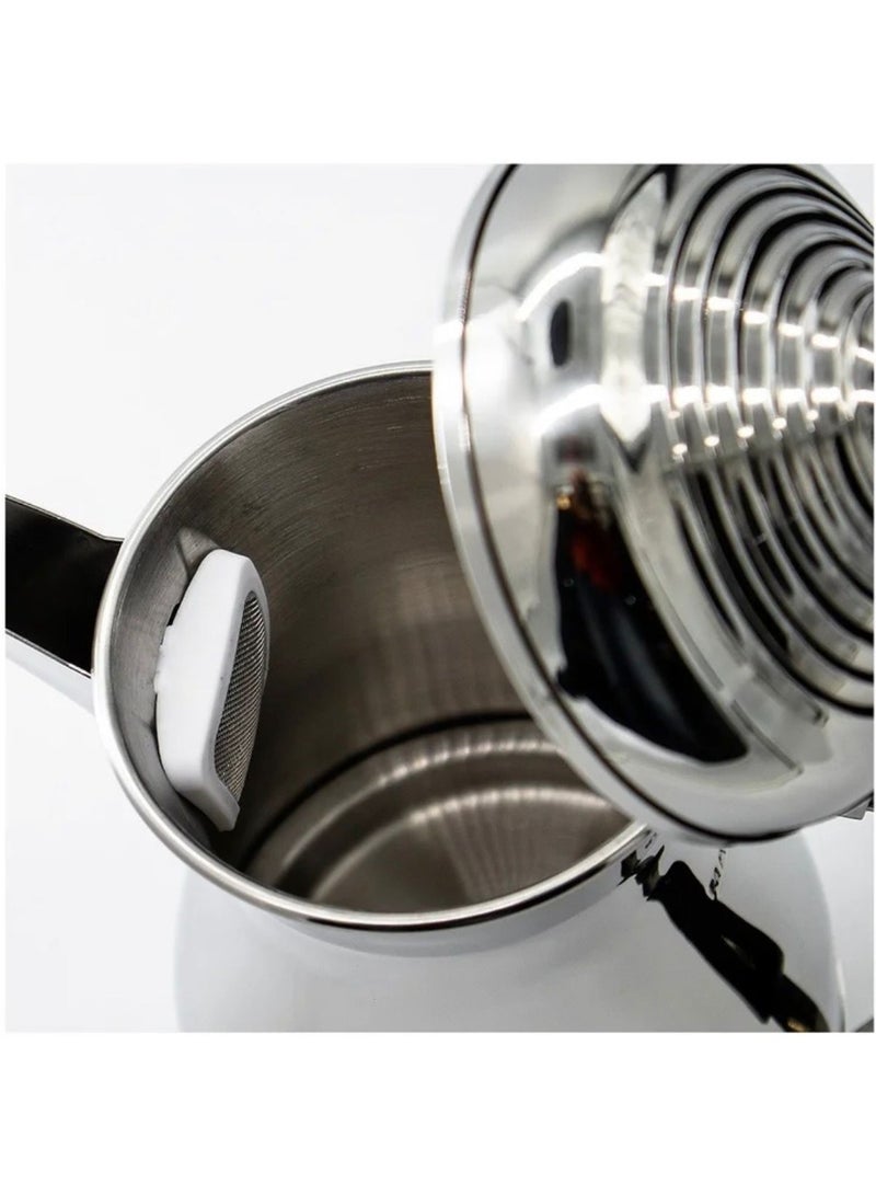 غالف دالا دلة الخليج طقم صنع القهوة العربية والشاي بسعة 1000 مل وقوة 1600 واط - Image 5