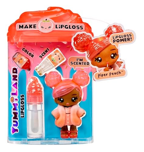Yummiland Lipgloss Doll Piper Peach Ages 4 - Image 1