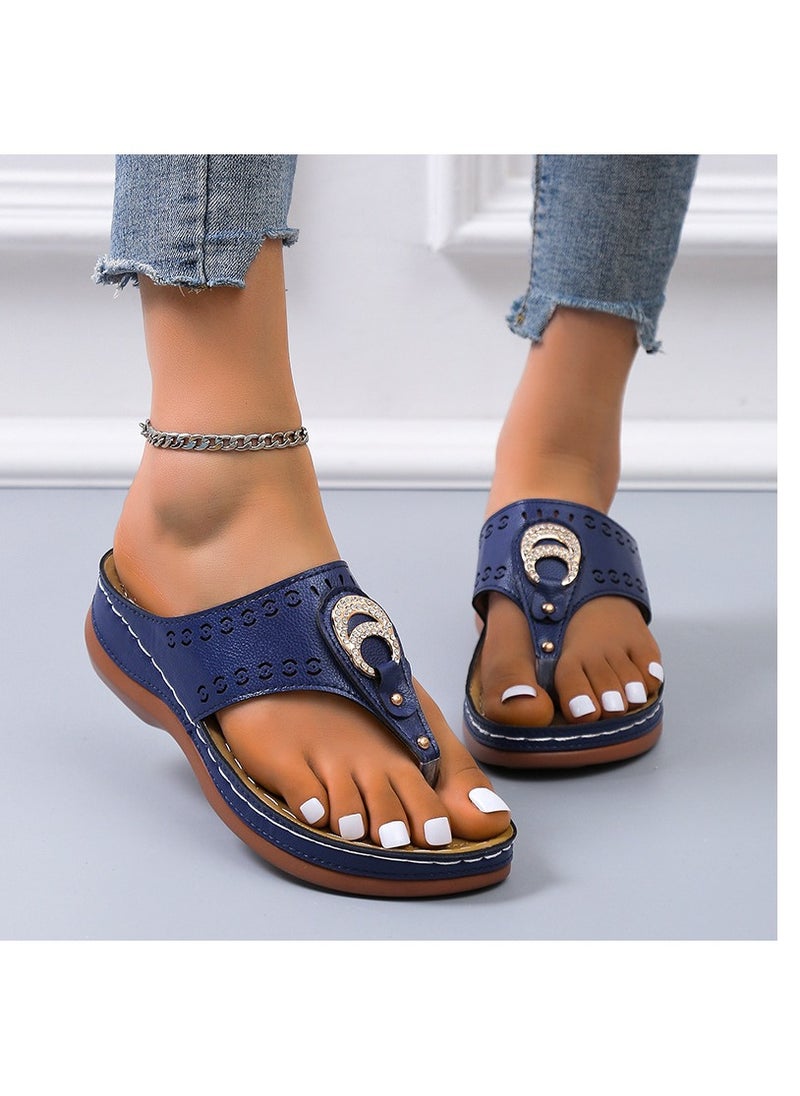KUYING - Summer Fashion Flat Sandals - Image 1