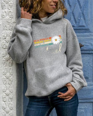 gray hooded
