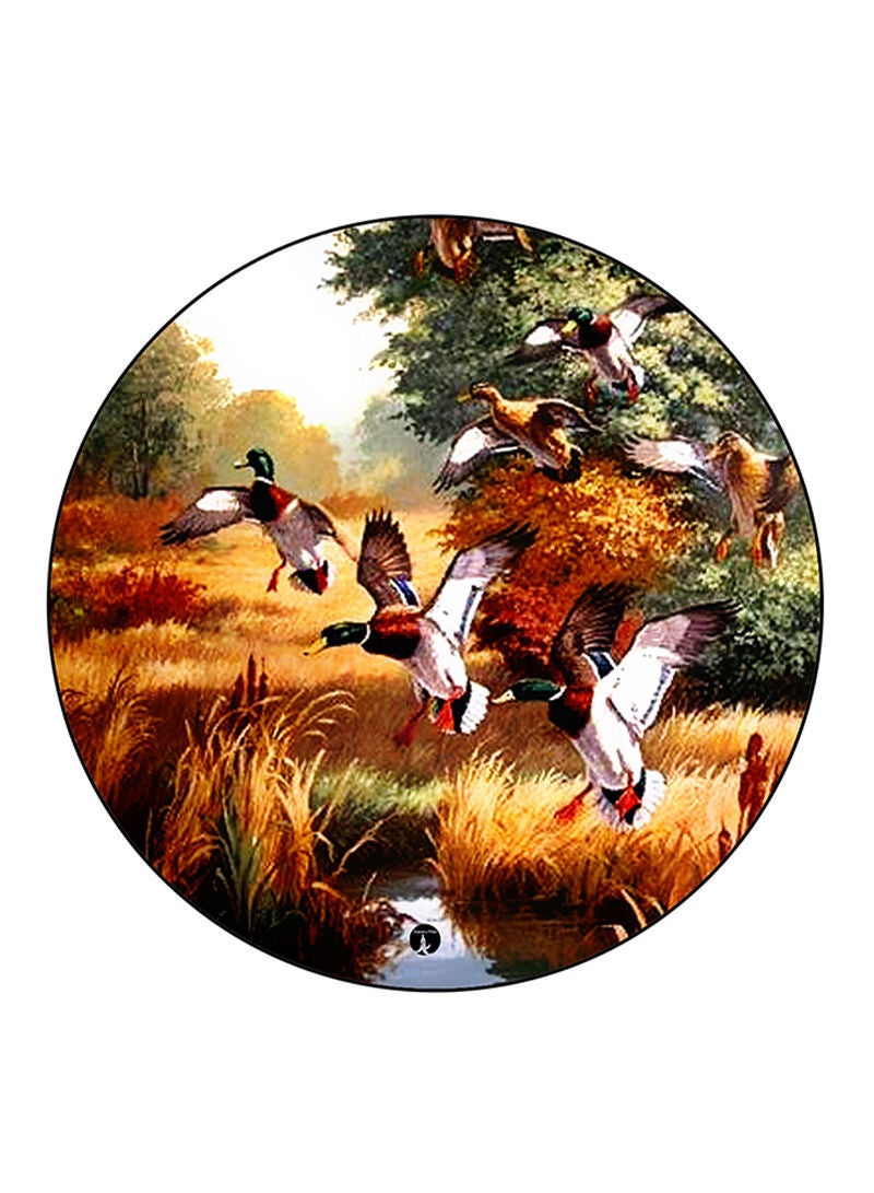 RKN Vintage Art Printed Fridge Magnet Multicolour - Image 1