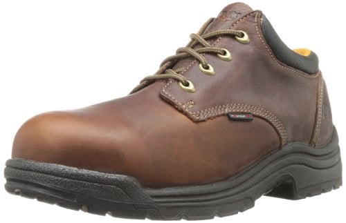 Timberland PRO Mens Titan Oxford Alloy Safety Toe Industrial Casual Work Shoe Haystack Brown 7 US - Image 1