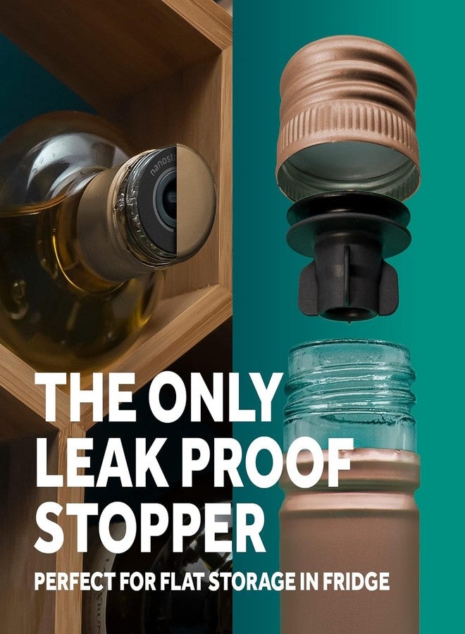 ايرتيندر حافظة نبيذ بمضخة تفريغ الهواء من إيرتيندر مع 6 سدادات قابلة لإعادة الاستخدام لحفظ النبيذ لفترة أطول والحفاظ على مذاقه - Image 2