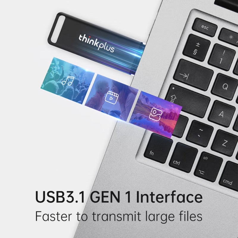 محرك أقراص USB محمول بسعة 512 جيجابايت فائق السرعة بموصل USB 3.1 Gen 1 - توصيل وتشغيل دون الحاجة إلى برامج محرك أقراص USB محمول للنسخ الاحتياطي على الكمبيوتر، وبث 4K على التلفزيون الذكي، وأجهزة Windows وMac وLinux وAndroid OTG - Image 5