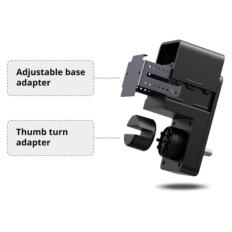 SwitchBot Smart Lock, Bluetooth Electronic Deadbolt Keyless Entry Door Lock for Front Door, Compatible with WiFi Bridge (Sold Separately), Fits Your Existing for Airbnbs Vacation Rentals - Image 3