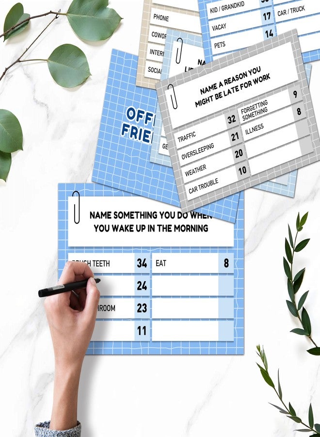 Mueddur Office Family Feud Game, Office Friendly Feud Games, Team Building Game for Work, Ice Breaker Work Party Games for Adults, Retirement Party Decorations, 05 - Image 4