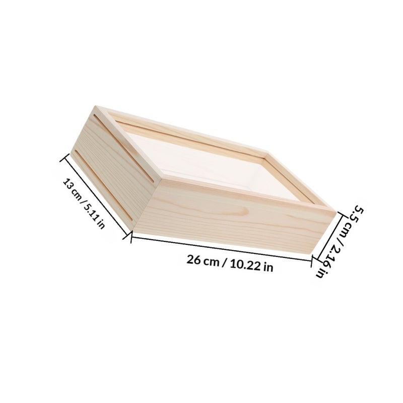 2pcs Pressed Flower Frame Display Case For Flower And Plant Specimens Reusable Clear Shadow Frame Dried Flower Display Case - Image 2