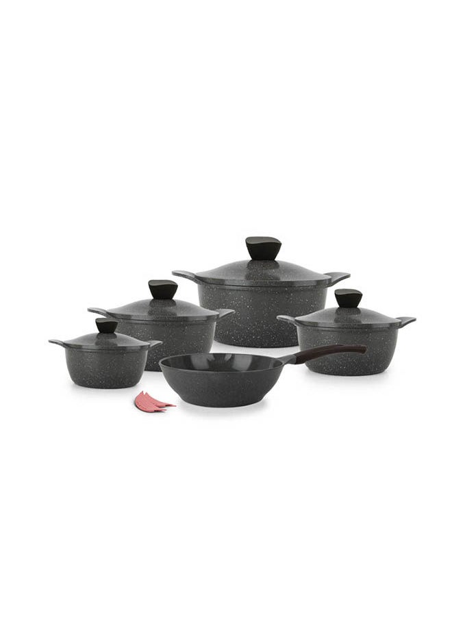 Granite Set 11 (4 Pots 20 24 28 32 - Deep Frying Pan 28 + 2 Silicone Holders)-pistage - pzsku/Z909B3081741F9CFFB6ACZ/45/_/1708954202/d746c42b-f1f2-43bc-a39f-b6f58f6d0aee