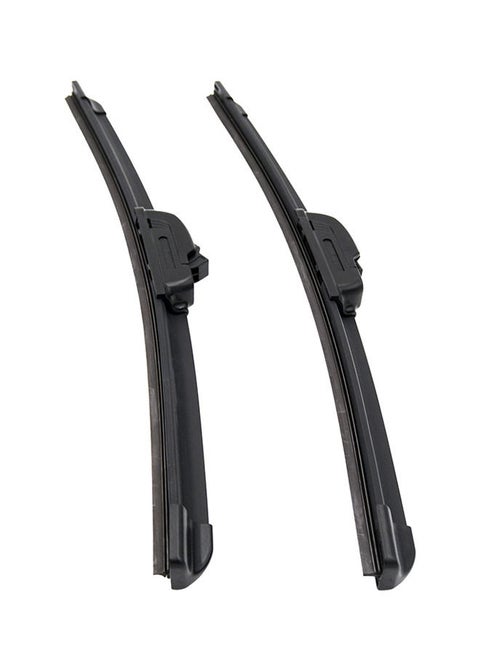 Victor Pack of 2 | 12" Inch | EM-850S Soft Polyester Wiper Blade Universal Used for more than 98% of Cars