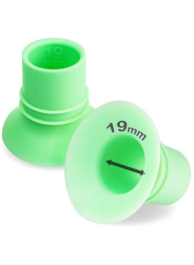 NENESUPPLY 1St Generation 19Mm Flange Insert Compatible With Elvie Flange Pump Parts Elvie Stride Flange Medela Spectra Momcozy Flange Willow Reduce 24Mm To 19Mm Use As Elvie Inserts Medela Insert - Image 2