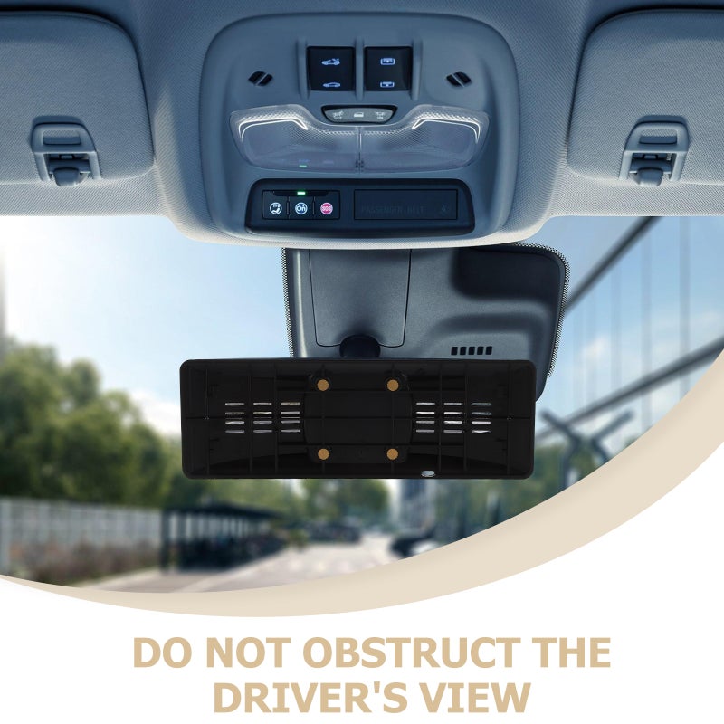 🚗 حامل مسجل القيادة مع لوحة خلفية للمرايا - Image 2