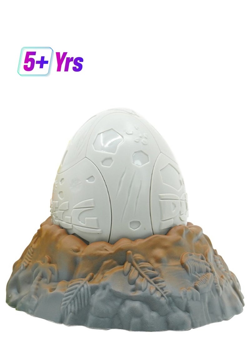 Generic Dinosaur Egg Building Toy Set with Surprise Animal Figure Inside  - Image 1