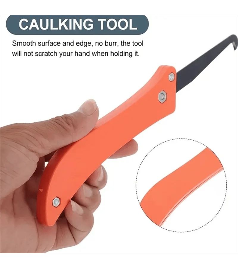 3 New Orange Gap Hooks Tile Repair Tool for Old Mortar Cleaning Dust Removal Steel Construction Hand Tool - Image 5