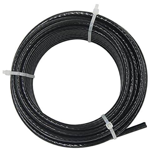 Shopoflux® Gym Machine Wire Rope PU Coated Cable Inside Steel (Black, 5 MM, 30 Meter) (5 MM, 30 Meter) - Image 4