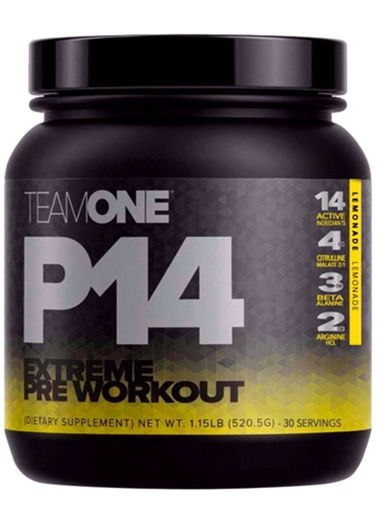 P14 Extreme Pre-workout  Lemonade Flavour 561 g - pzsku/Z909B988068DAAAE7034EZ/45/_/1722691946/89ad2998-46ec-47a6-9bbc-6430659d0056