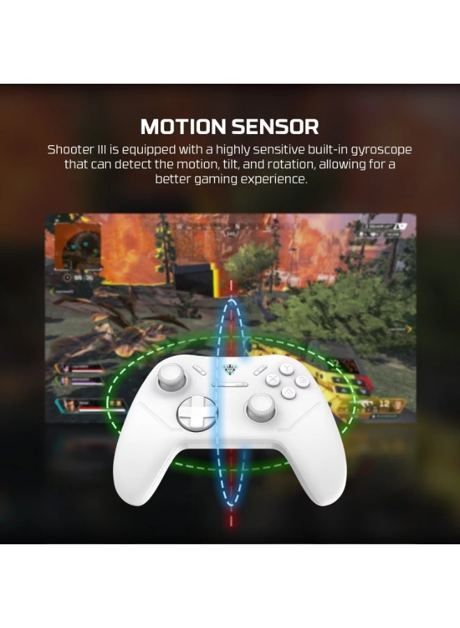 FANTECH SHOOTER III WGP13S Gamepad Wireless Gaming Controller Hall-Effect Triggers and Joystick Polling 1000Hz for PC Android NS - Image 5