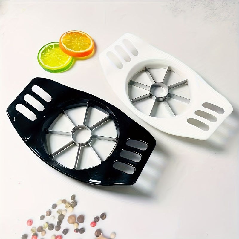 White Plastic Apple Slicer Fruit Divider Corer 8 Slices Kitchen Tool - Image 2