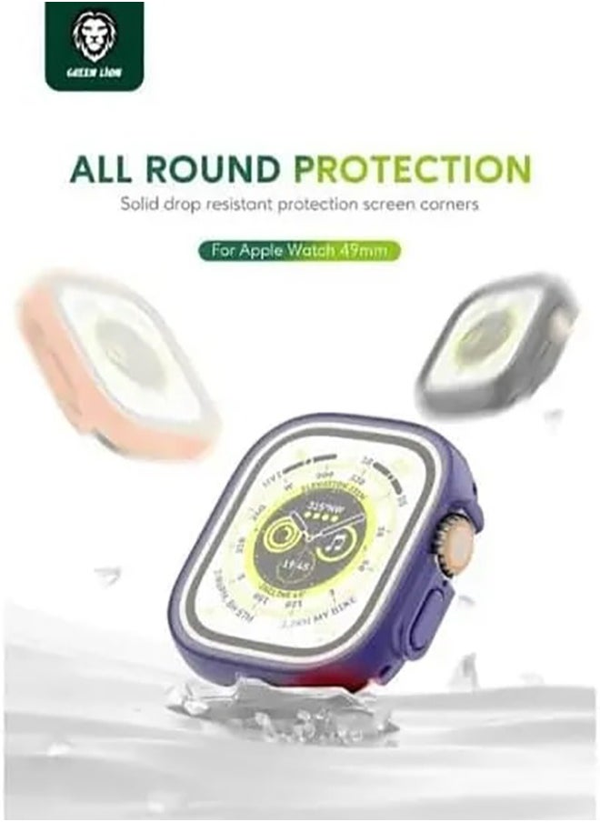 GREEN LION Ultra Series Guard Pro Case for Apple Watch 49mm-Purple  - Image 4