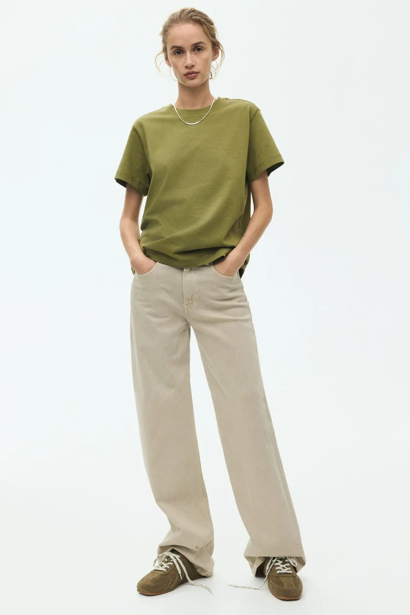 H&m Oversized cotton T-shirt