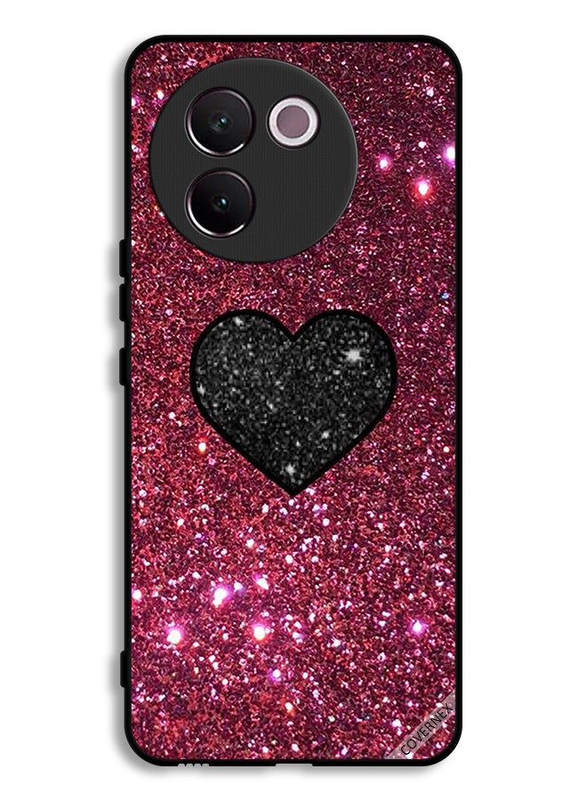 Covernex Vivo V30e 5G Protective Case Cover Heart In Glitters - Image 1