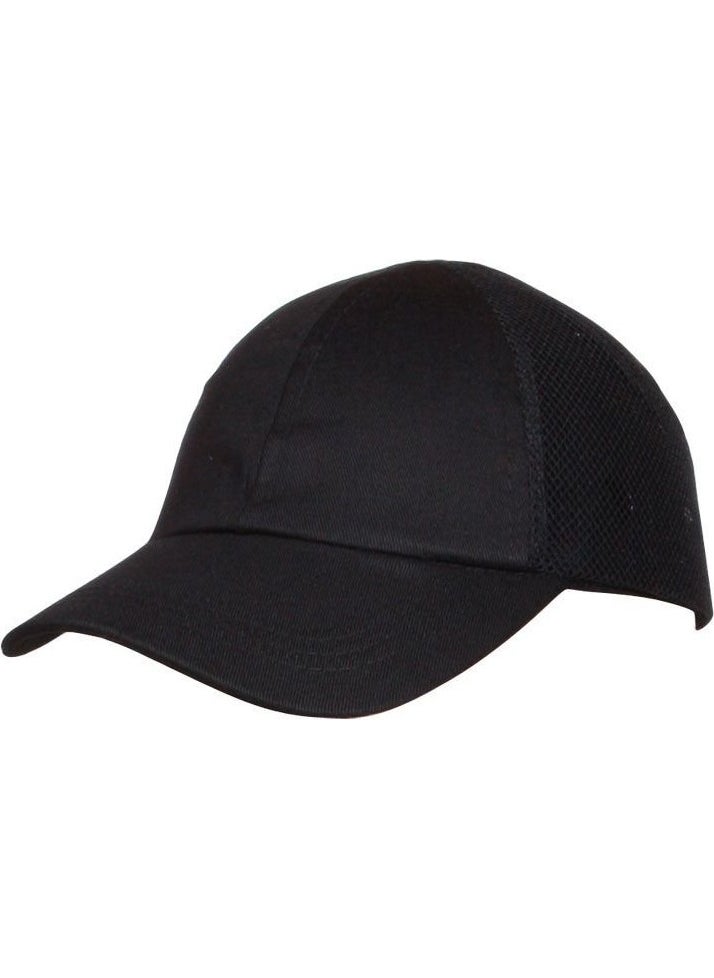 TiTi Shock Absorbing Hat Helmet Cap Meshed - Navy Blue 