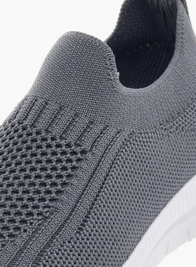 Oaklan by Shoexpress Boys Pull Tab Detail Slip-On Sneakers