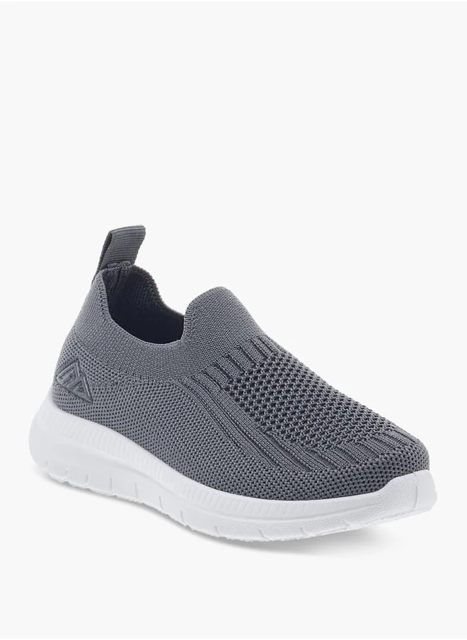 شو اكسبرس Boys Pull Tab Detail Slip-On Sneakers