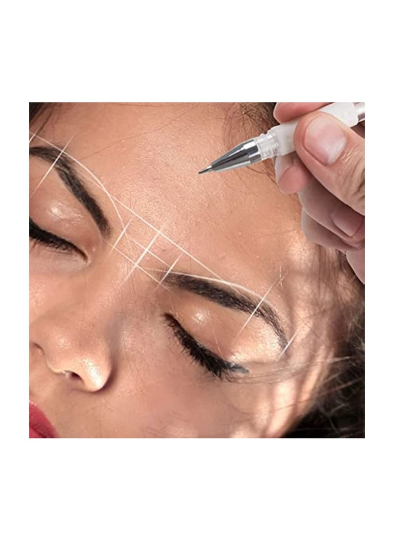 SYOSI - Eyebrow microblading Marker Pen, SYOSI Skin Marker Pen, Eyebrow Permanent Makeup Position Mapping Mark Tools - Image 1
